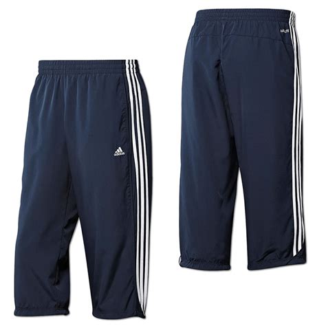 adidas 3 4 hose herren blau|3/4.